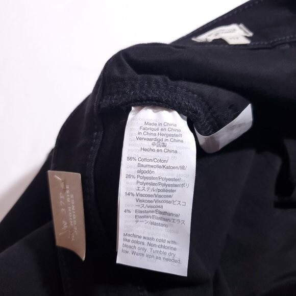 Madewell Petite 10" High-Rise Roadtripper Black Jeggings 37P - Picture 12 of 14